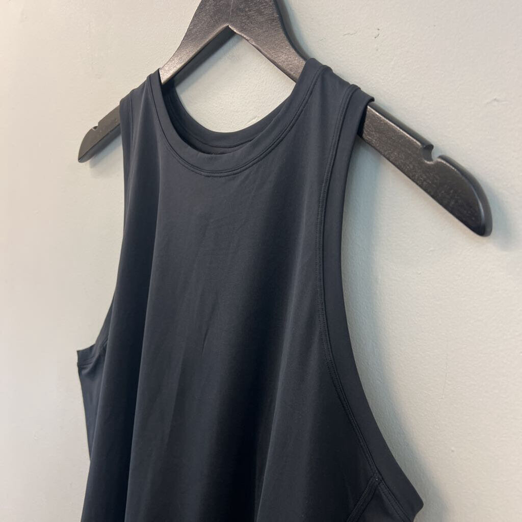 Lululemon Black Split Back Tank Top Medium