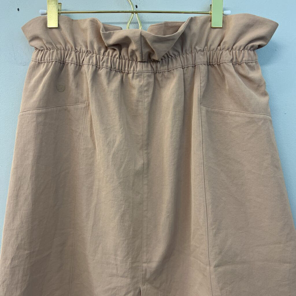 Lululemon Brown High Rise Trip Taker Skirt 8