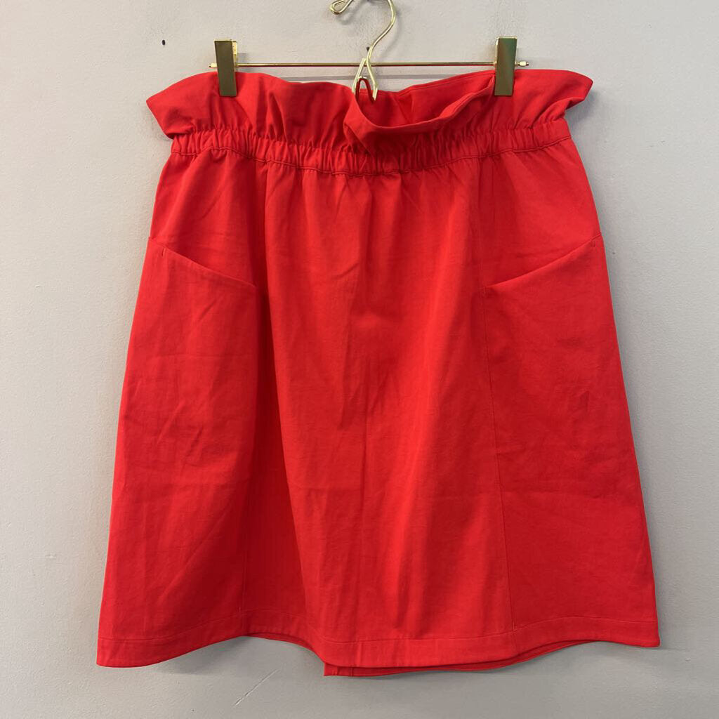 Lululemon Red High Rise Trip Taker Skirt 10