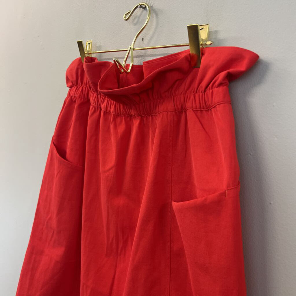 Lululemon Red High Rise Trip Taker Skirt 10