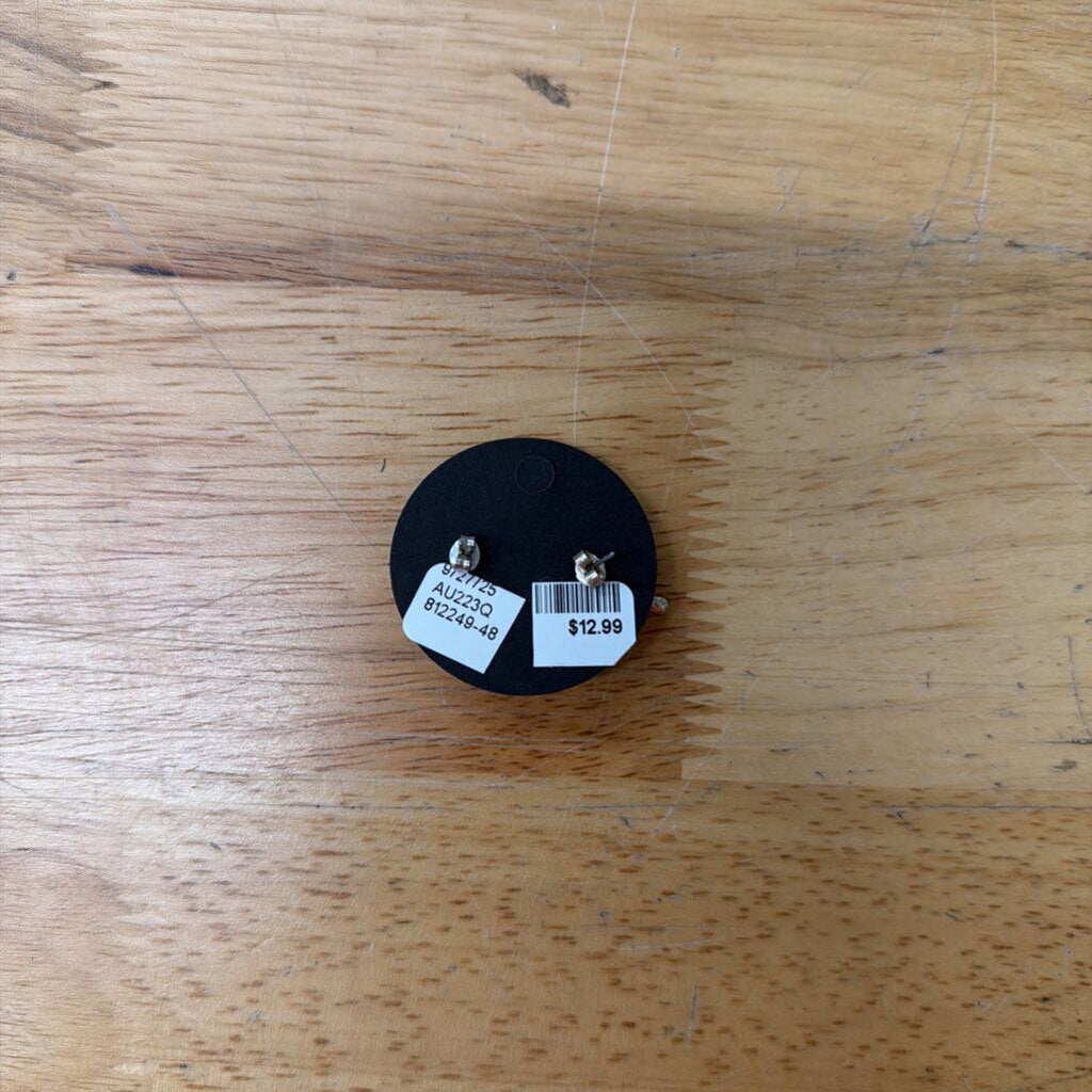 Gold/ Pearl/ Rhinestone Earrings