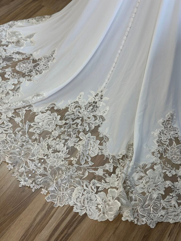 Allure Bridal 9807 Beaded Top Bridal Dress 22W