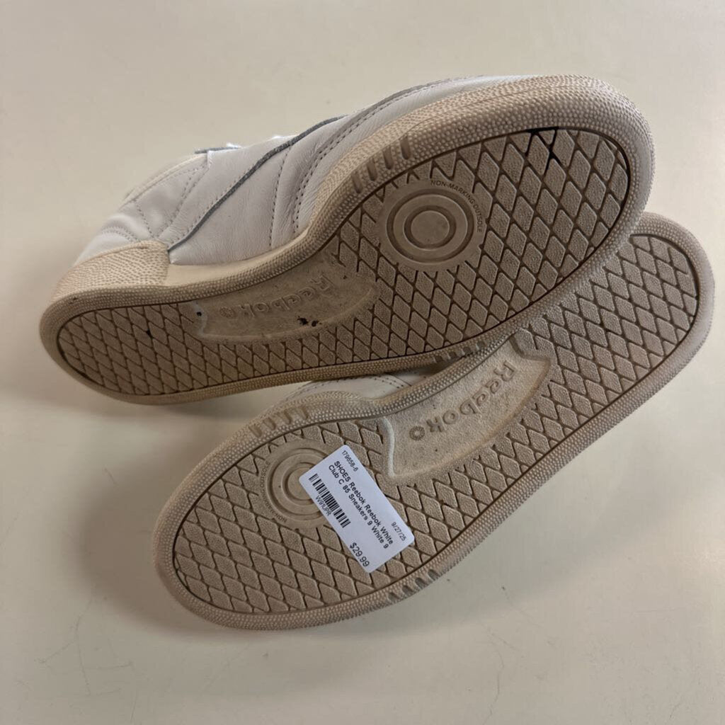 Reebok White Club C 85 Sneakers 9