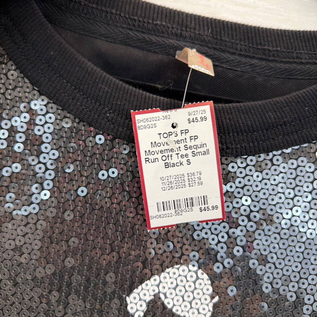FP Movement Sequin Run Off Tee Small