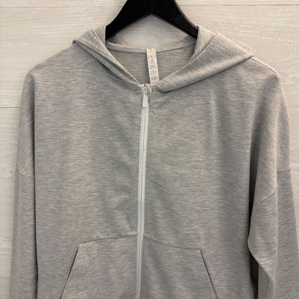 Lululemon Grey Zip Up Hoodie 8