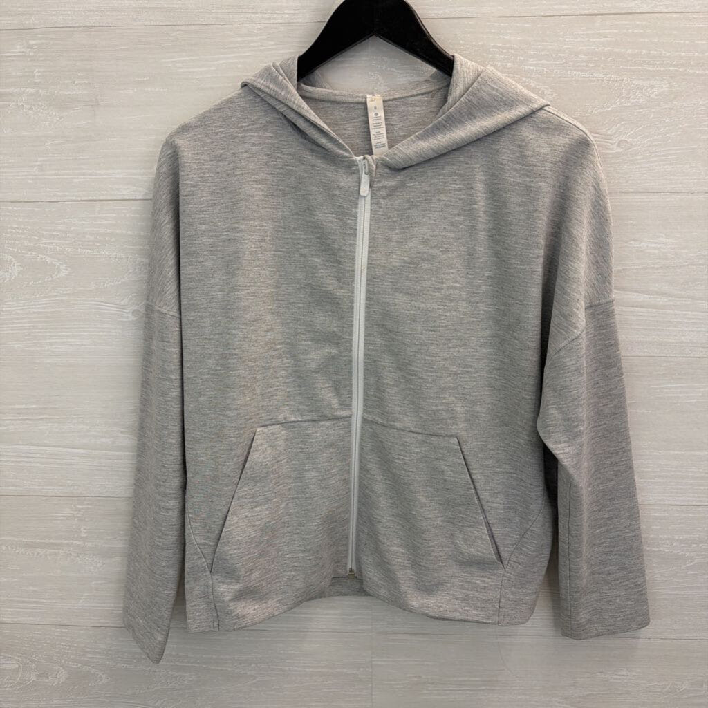Lululemon Grey Zip Up Hoodie 8
