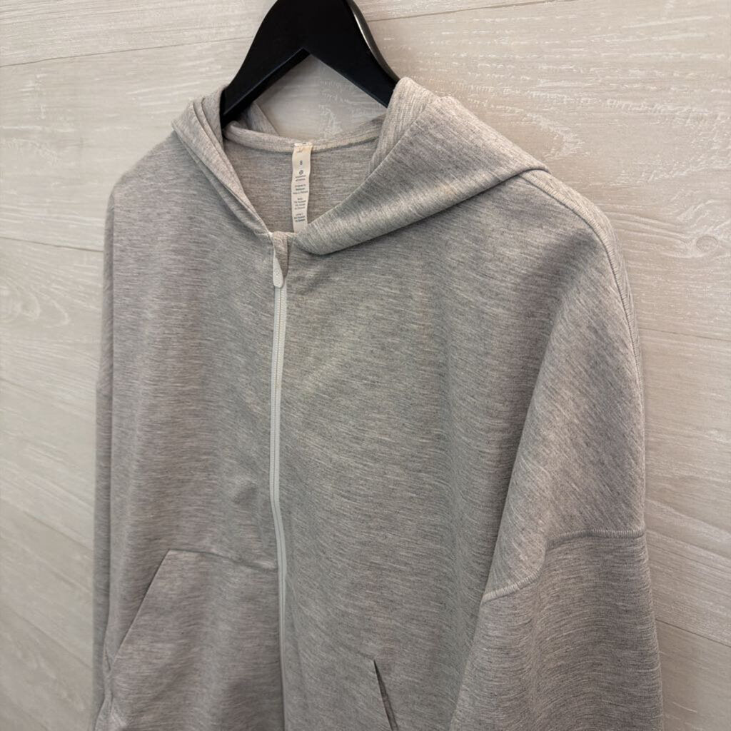 Lululemon Grey Zip Up Hoodie 8