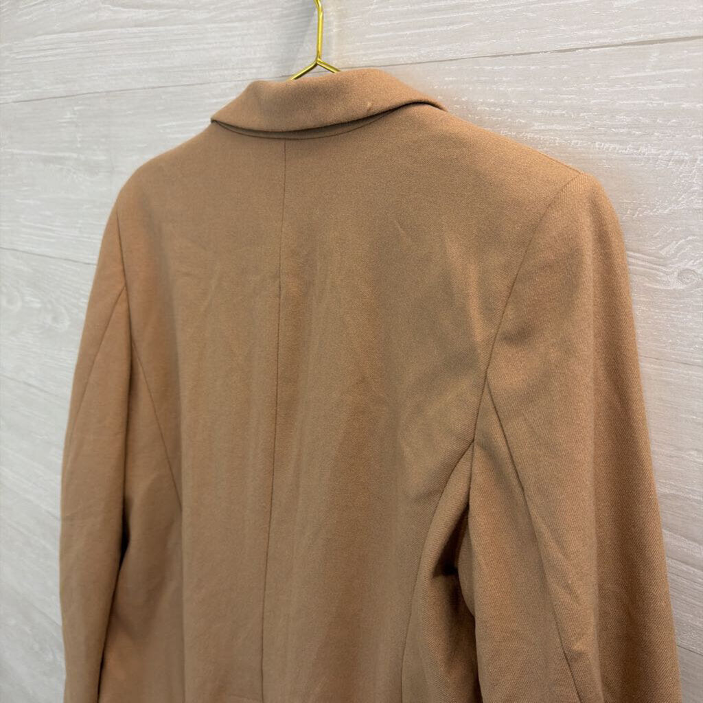 Loft Brown Long Sleeve Blazer Jacket 16 Petite