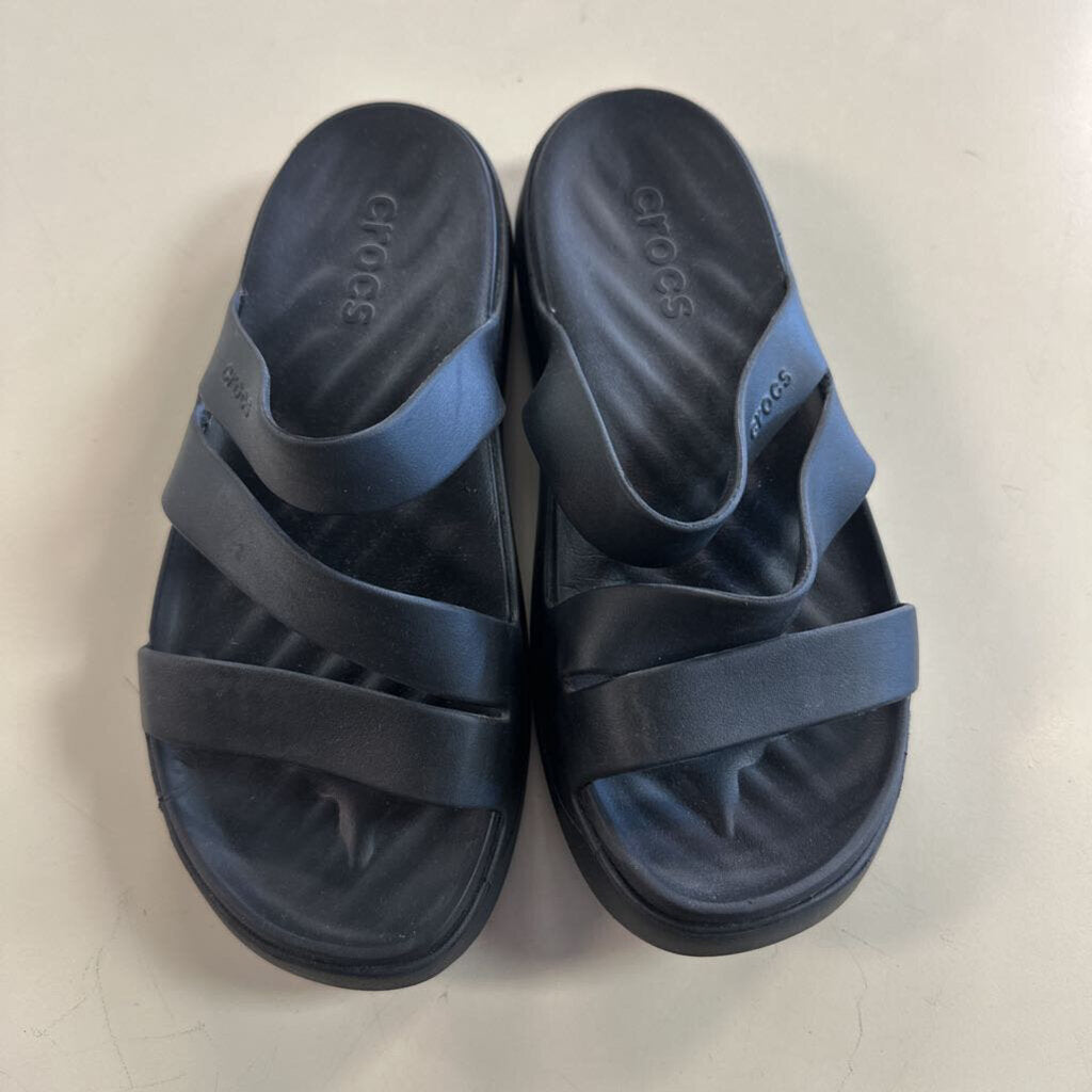 Crocs Black Getaway Sandals 7