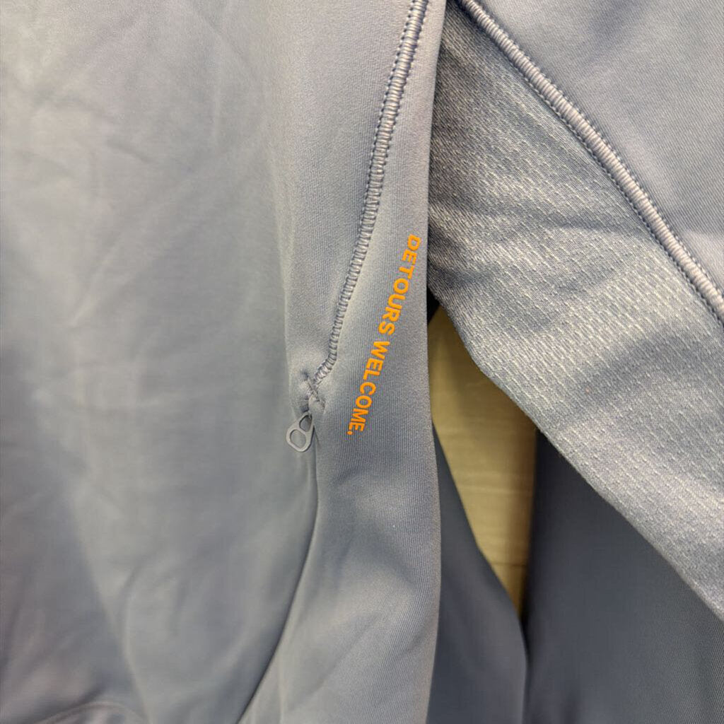 Lululemon Blue Quarter Zip Long Sleeve Pullover 12