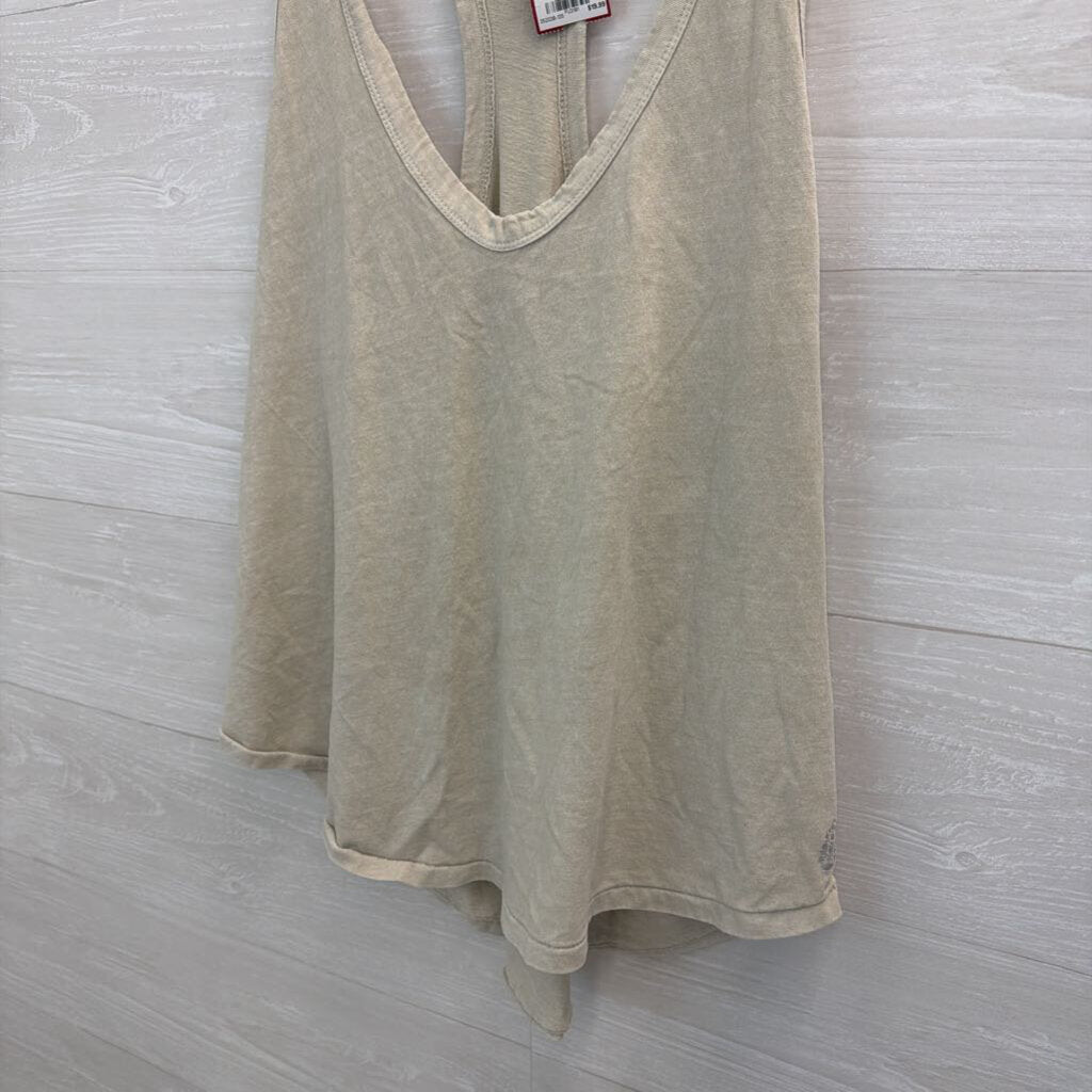 FP Movement Green V Neck Slouchy Tank Top Large