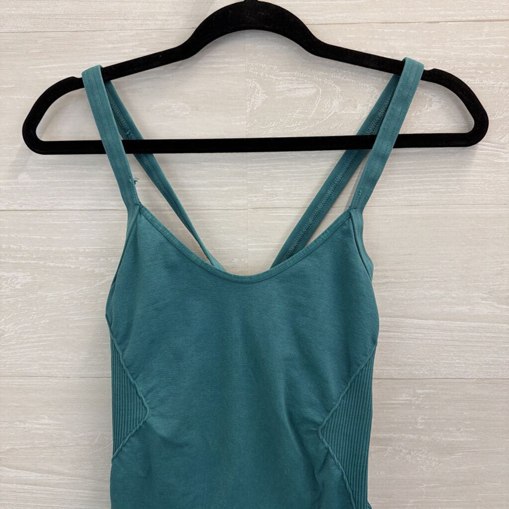 FP Movement Teal Blue Tank Bodysuit Medium