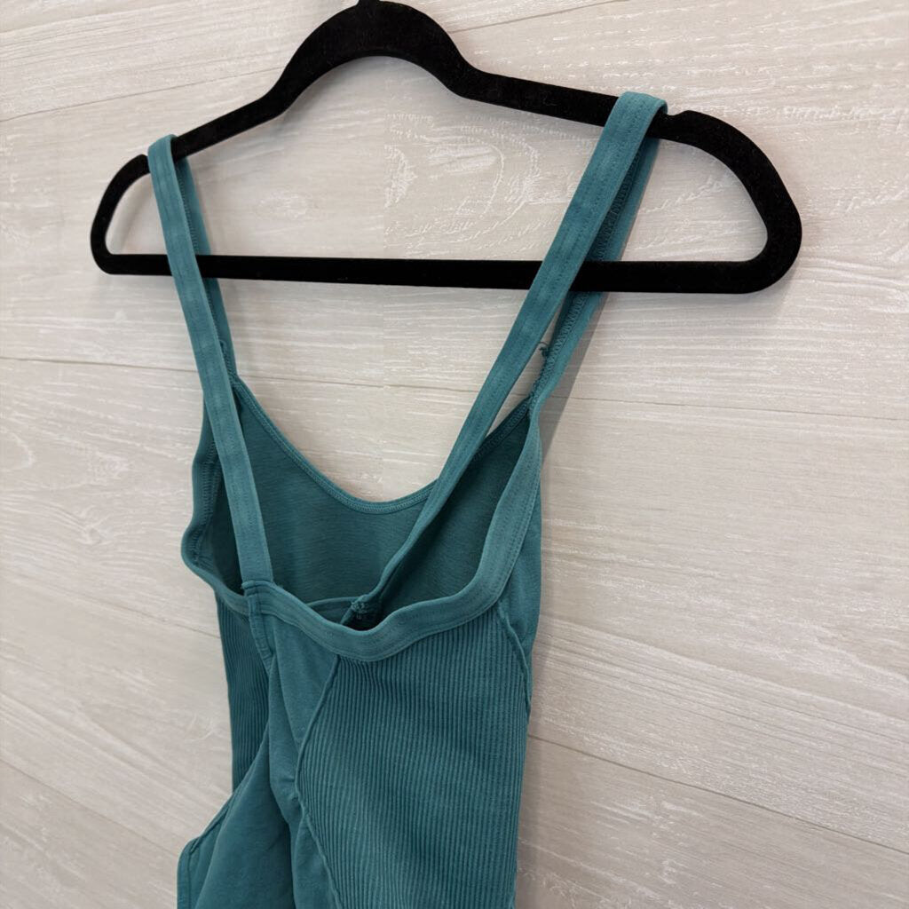 FP Movement Teal Blue Tank Bodysuit Medium