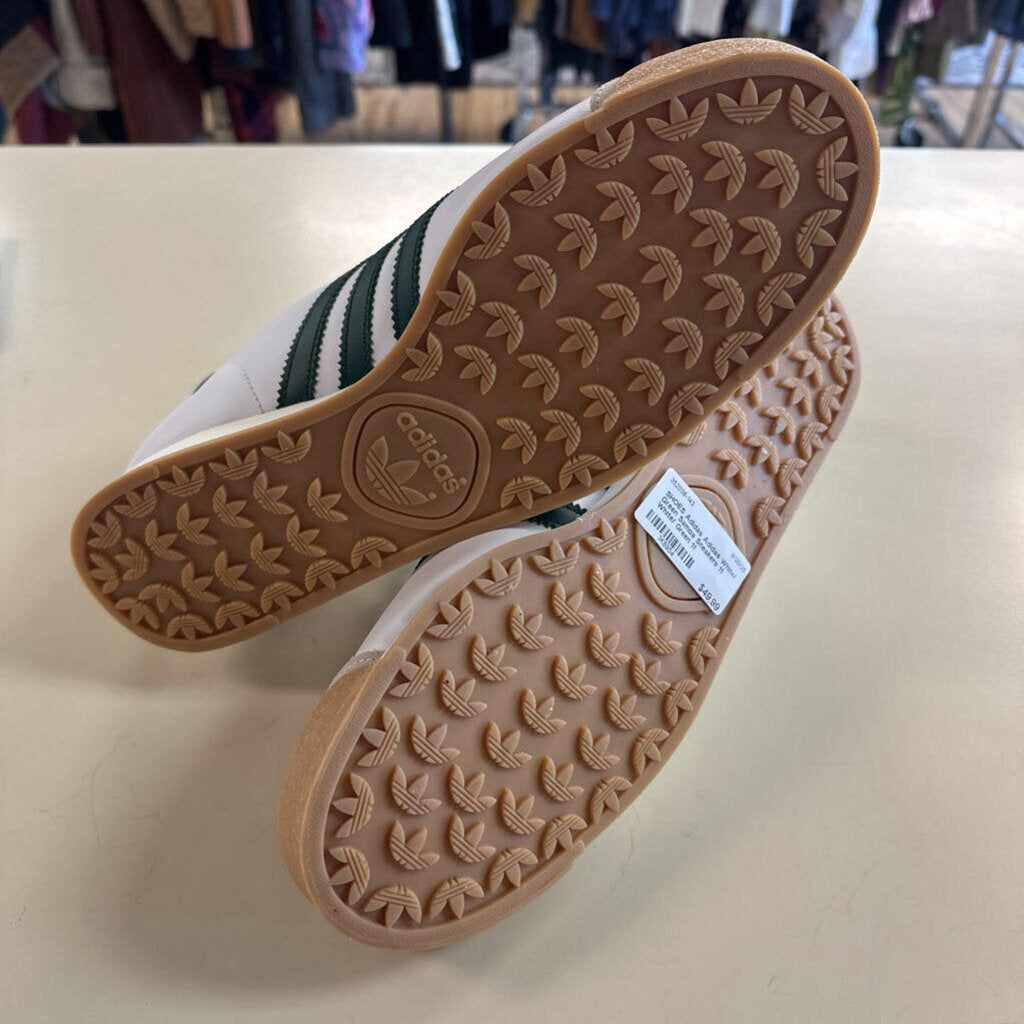 Adidas White/ Green Samoa Sneakers 11