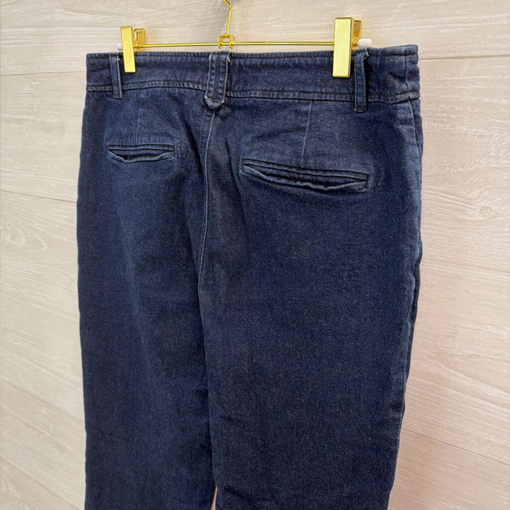 Anthropologie Dark Wash The Essential Trouser Jeans 12