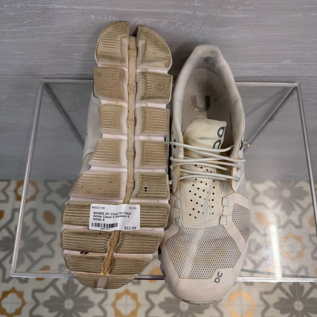 On Cloud White Cloud 6 Sneakers 9