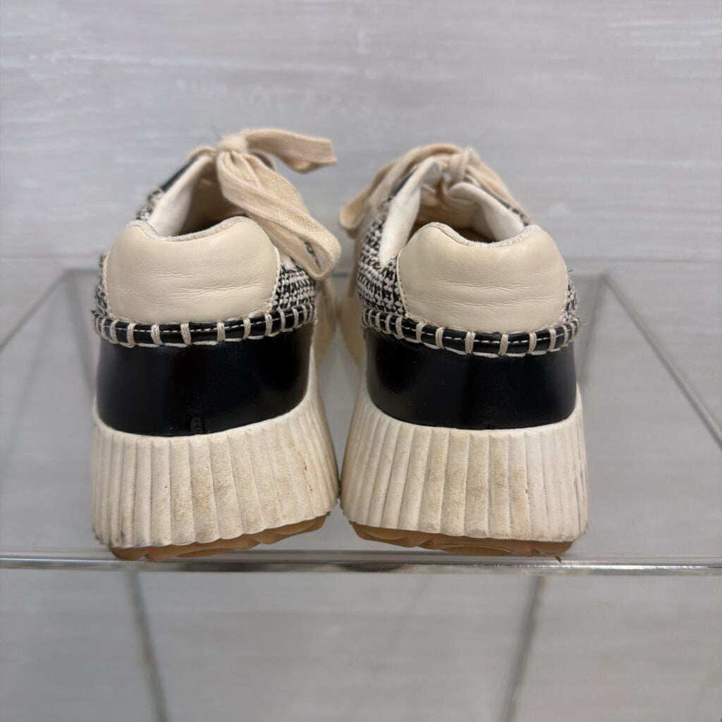 Shu Shop Black/ Cream Selina Sneakers 7.5