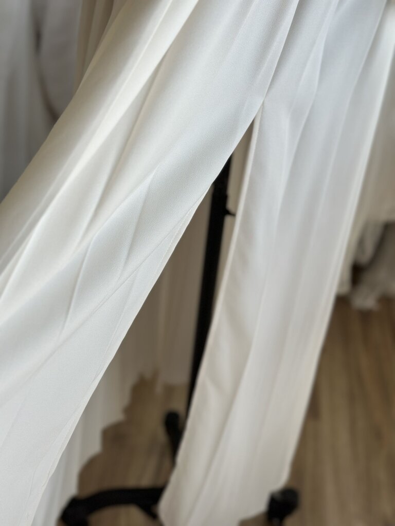 Self-Portrait Pleated Floral Crochet Wedding Dress 2