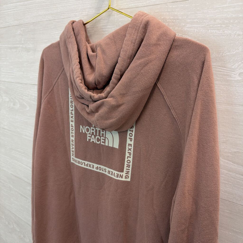The North Face Purple Hoodie Extra Large