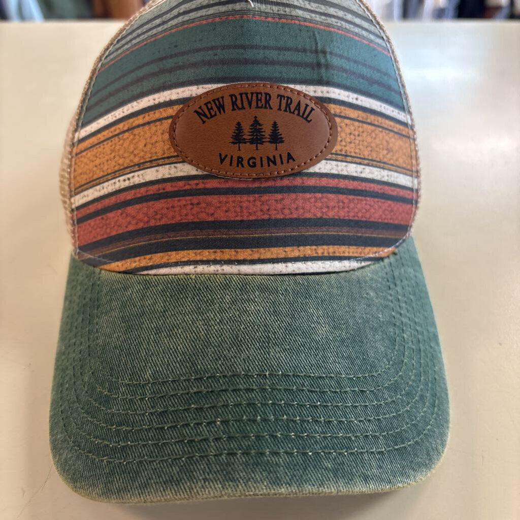 Legacy Green/ Multi New River Trail Trucker Hat One Size