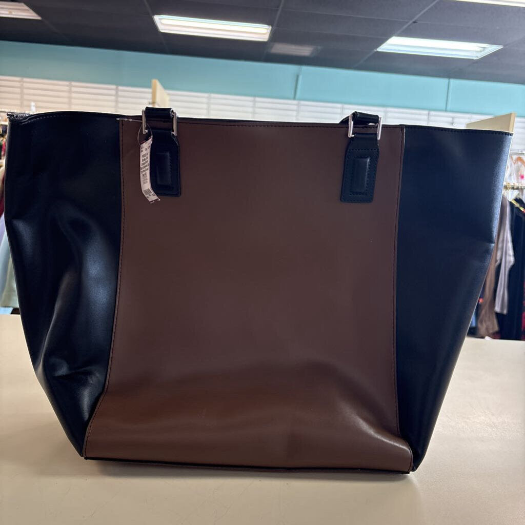 Vera Bradley Brown/ Black Snakeskin Ella Tote Purse