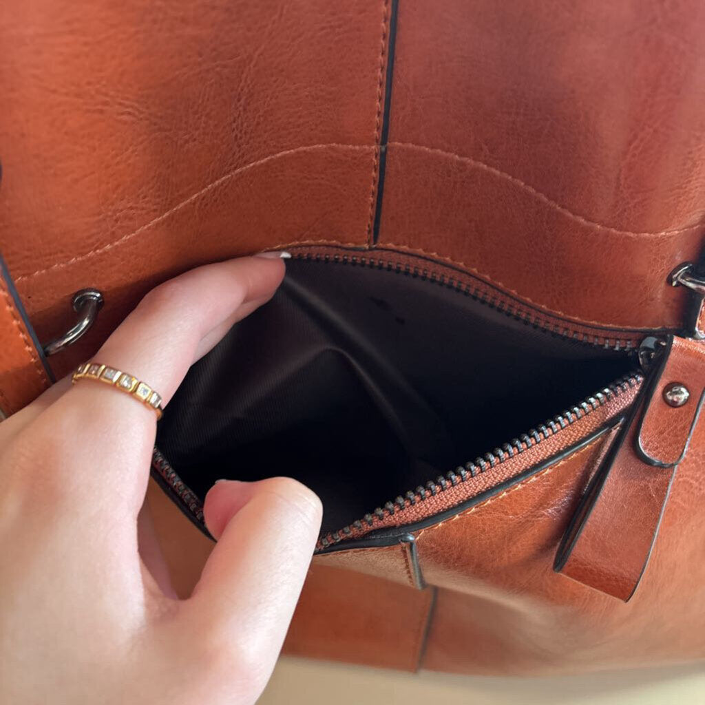 Brown Leather Purse