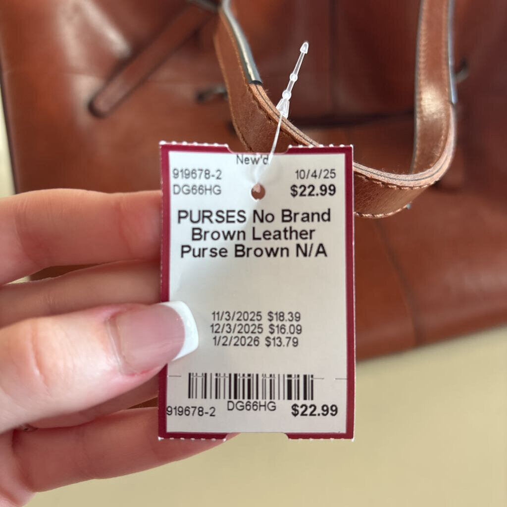Brown Leather Purse