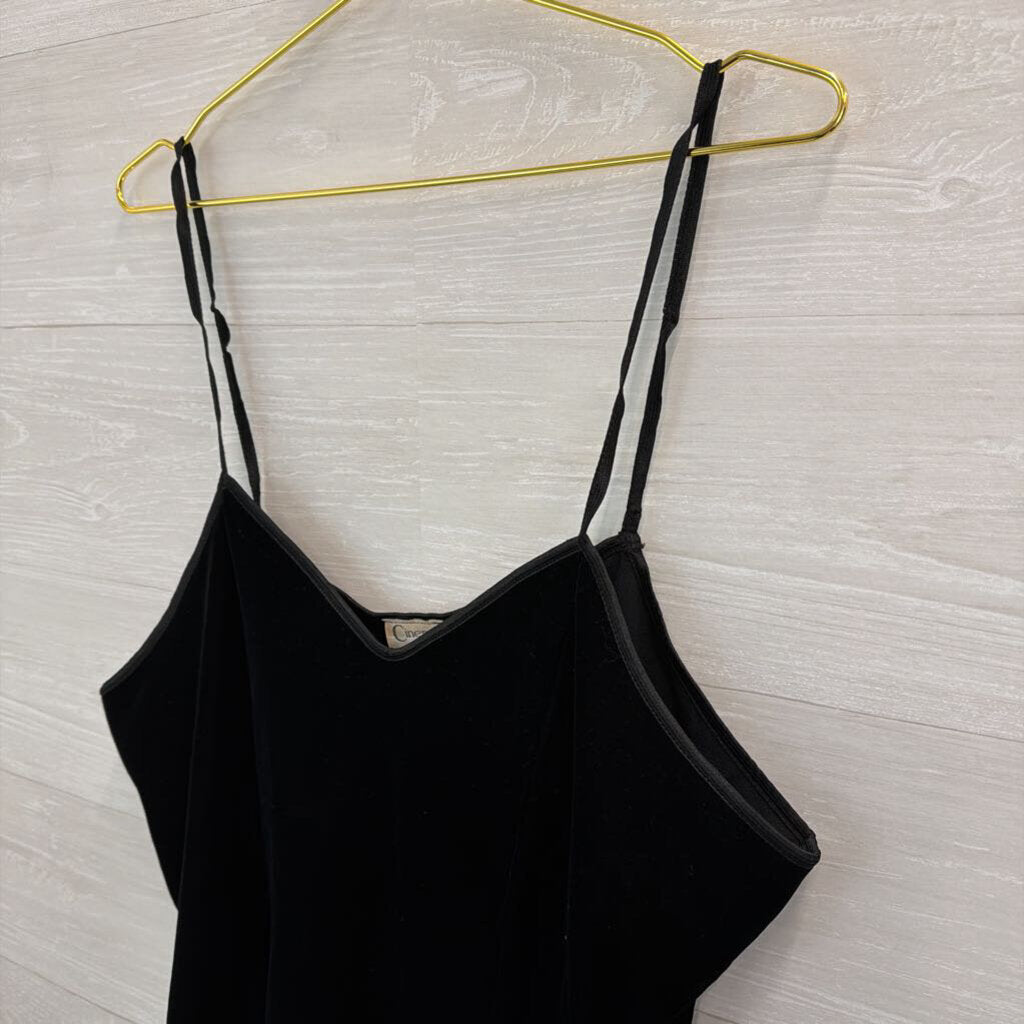 Cinema Black Velvet Tank Top Extra Large