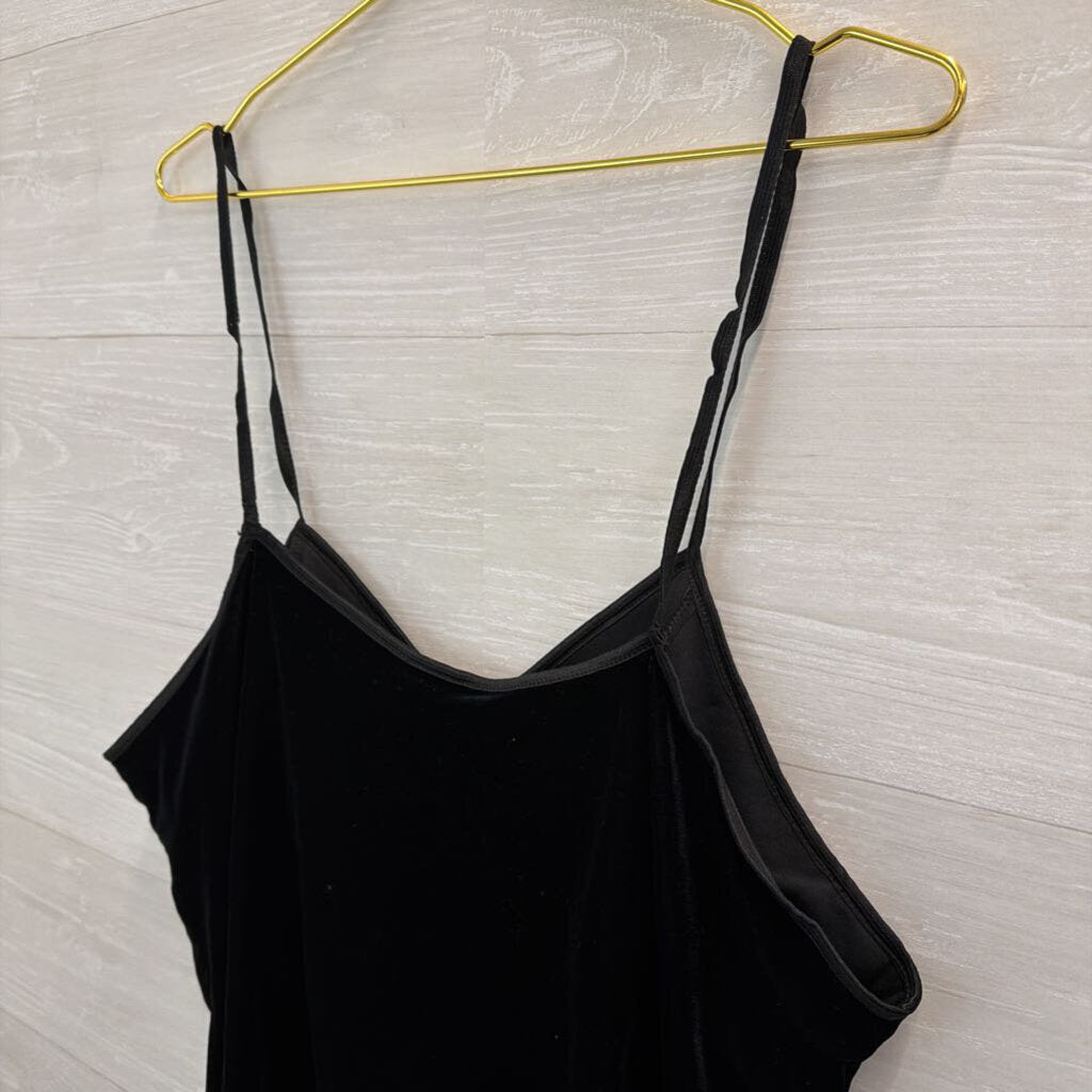 Cinema Black Velvet Tank Top Extra Large
