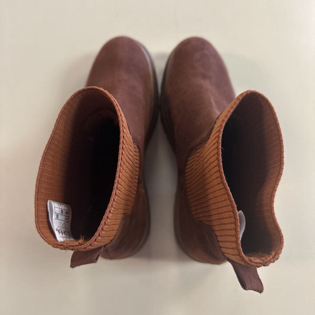 Serra Brown Suede Chelsea Boots 10