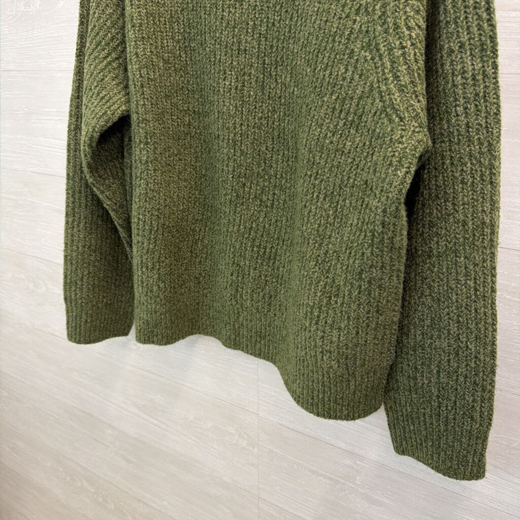 Ava and Viv Green Knit Long Sleeve Sweater Top 1X