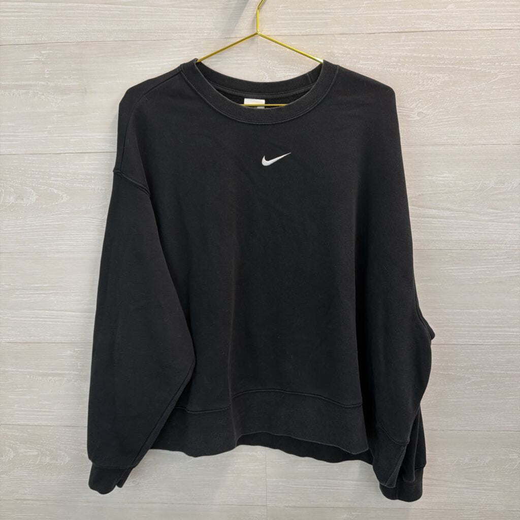 Nike Black Crewneck Pullover 2X