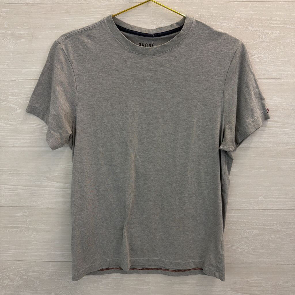 Rhone Grey Short Sleeve Top Medium