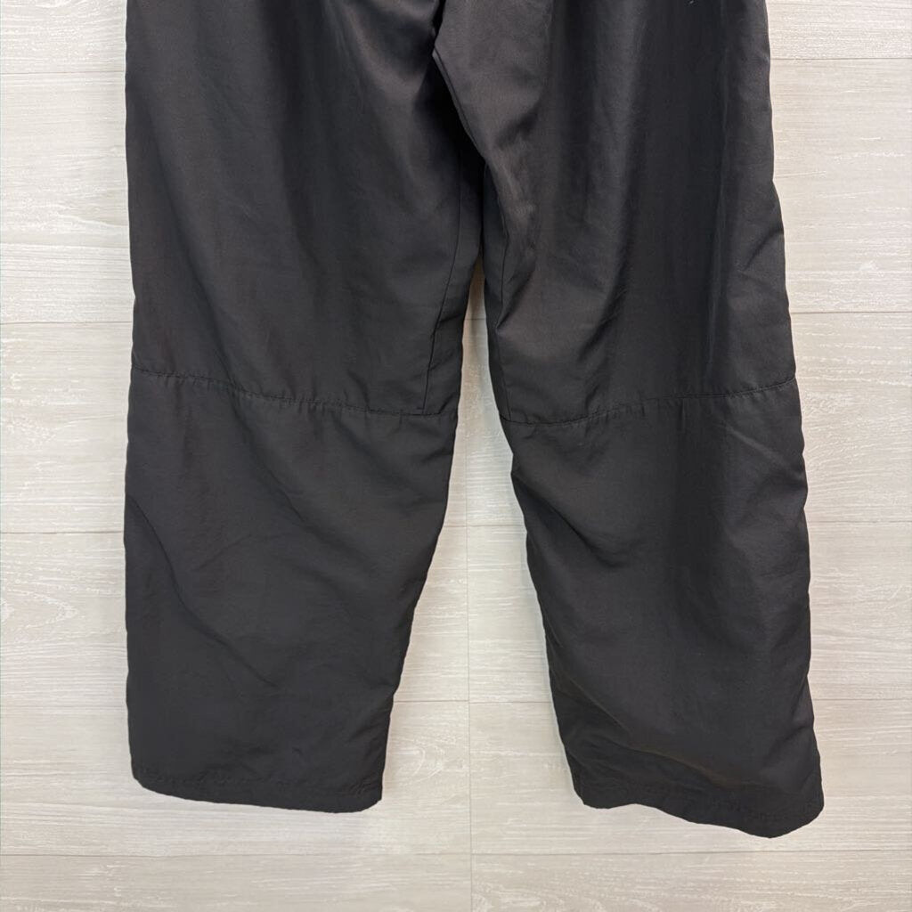 Nike Black/ White Wide Leg Pull On Track Pants Small