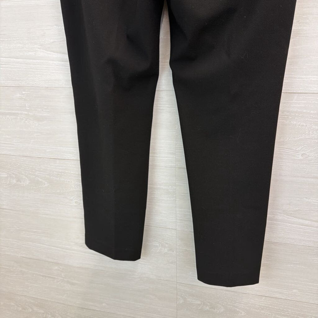 Ann Taylor Black Straight Leg Trouser Pants 6