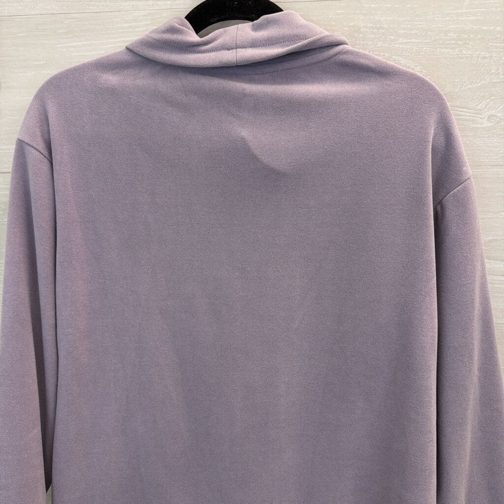 RBX Soft Purple Mock Neck Long Sleeve Top Medium