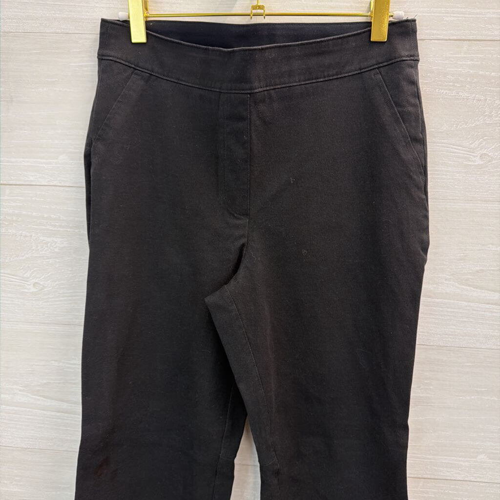 Spanx Black Wide Leg Pull On Pants Medium