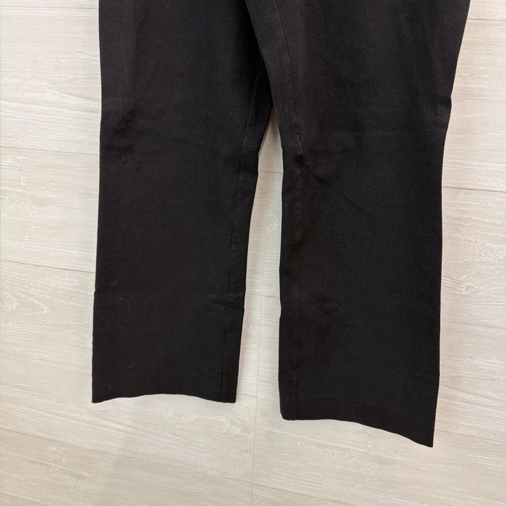 Spanx Black Wide Leg Pull On Pants Medium