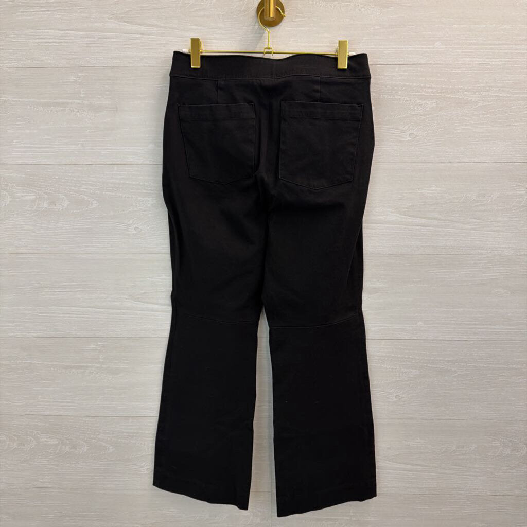 Spanx Black Wide Leg Pull On Pants Medium