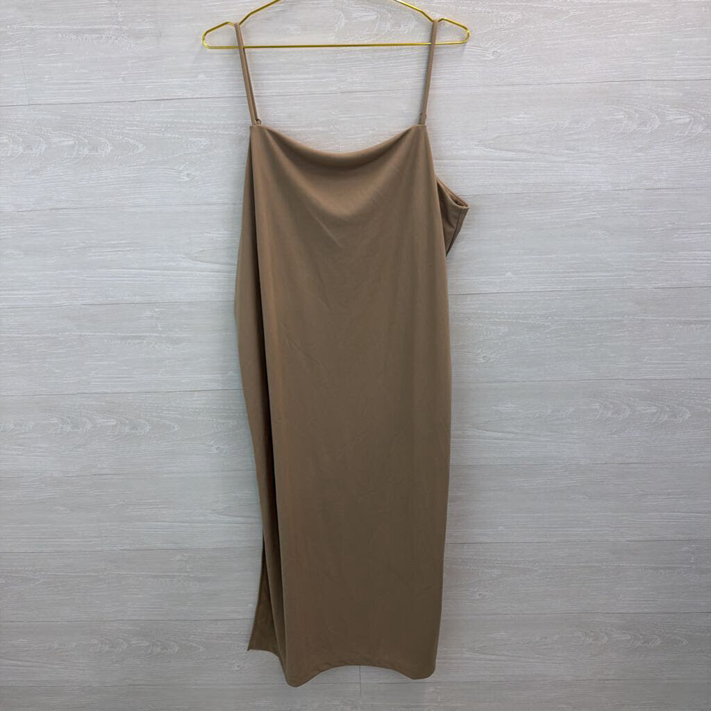 H&M Brown Midi Dress Extra Large