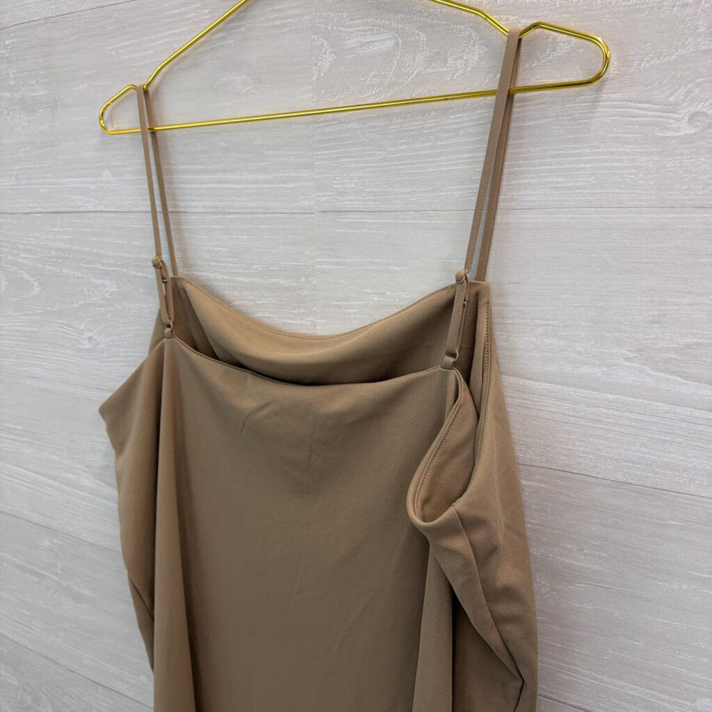 H&M Brown Midi Dress Extra Large