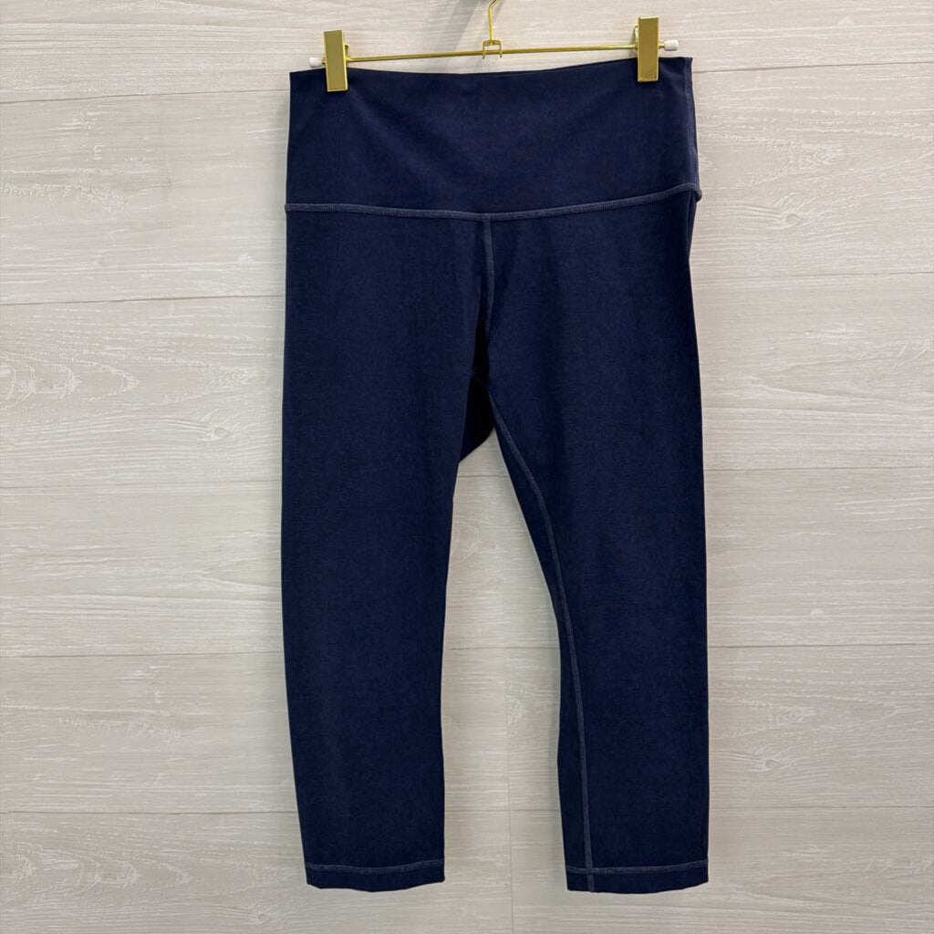 Lululemon Blue Cropped Leggings 8