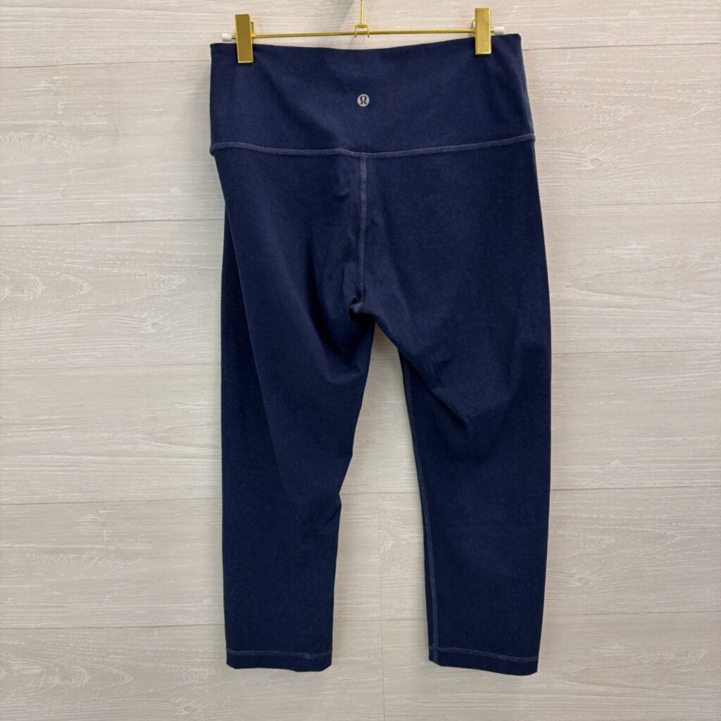 Lululemon Blue Cropped Leggings 8
