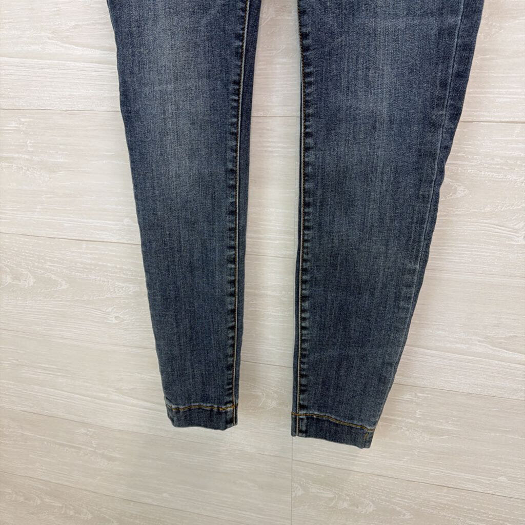 Pilcro and the Letterpress Dark Wash High Rise Denim Leggings 27