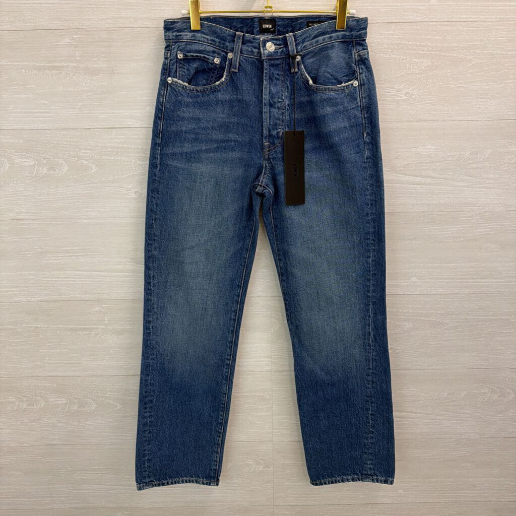 Edwin Medium Wash Kali Ankle Vintage Straight Jeans 25