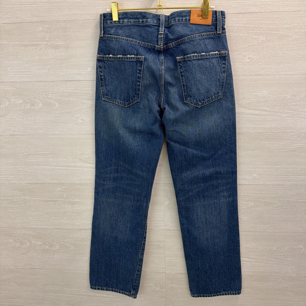Edwin Medium Wash Kali Ankle Vintage Straight Jeans 25