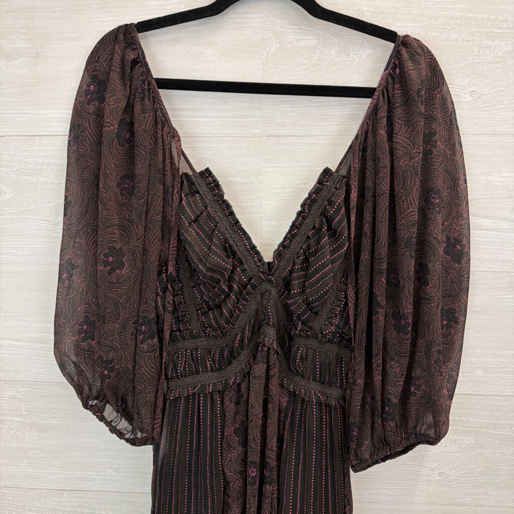 Free People You're A Jewel Printed Maxi Dress Medium