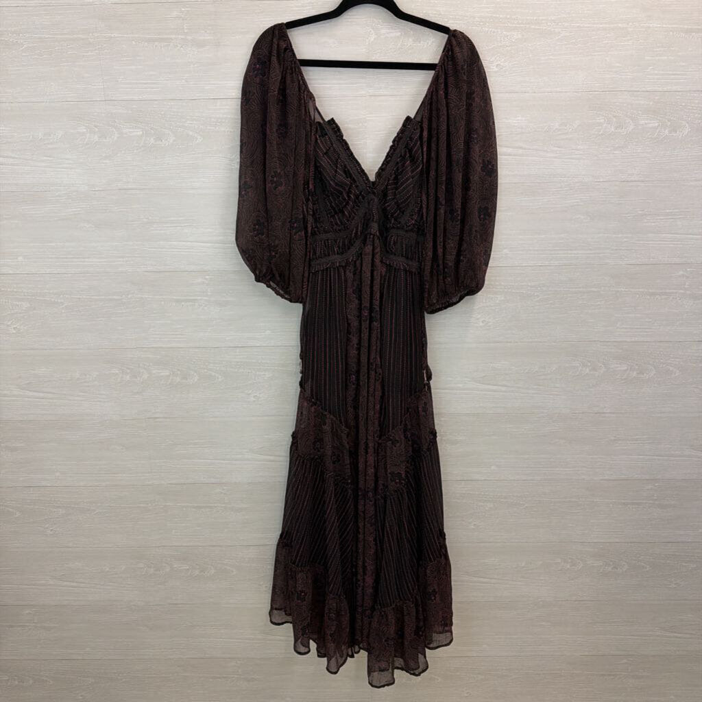 Free People You're A Jewel Printed Maxi Dress Medium