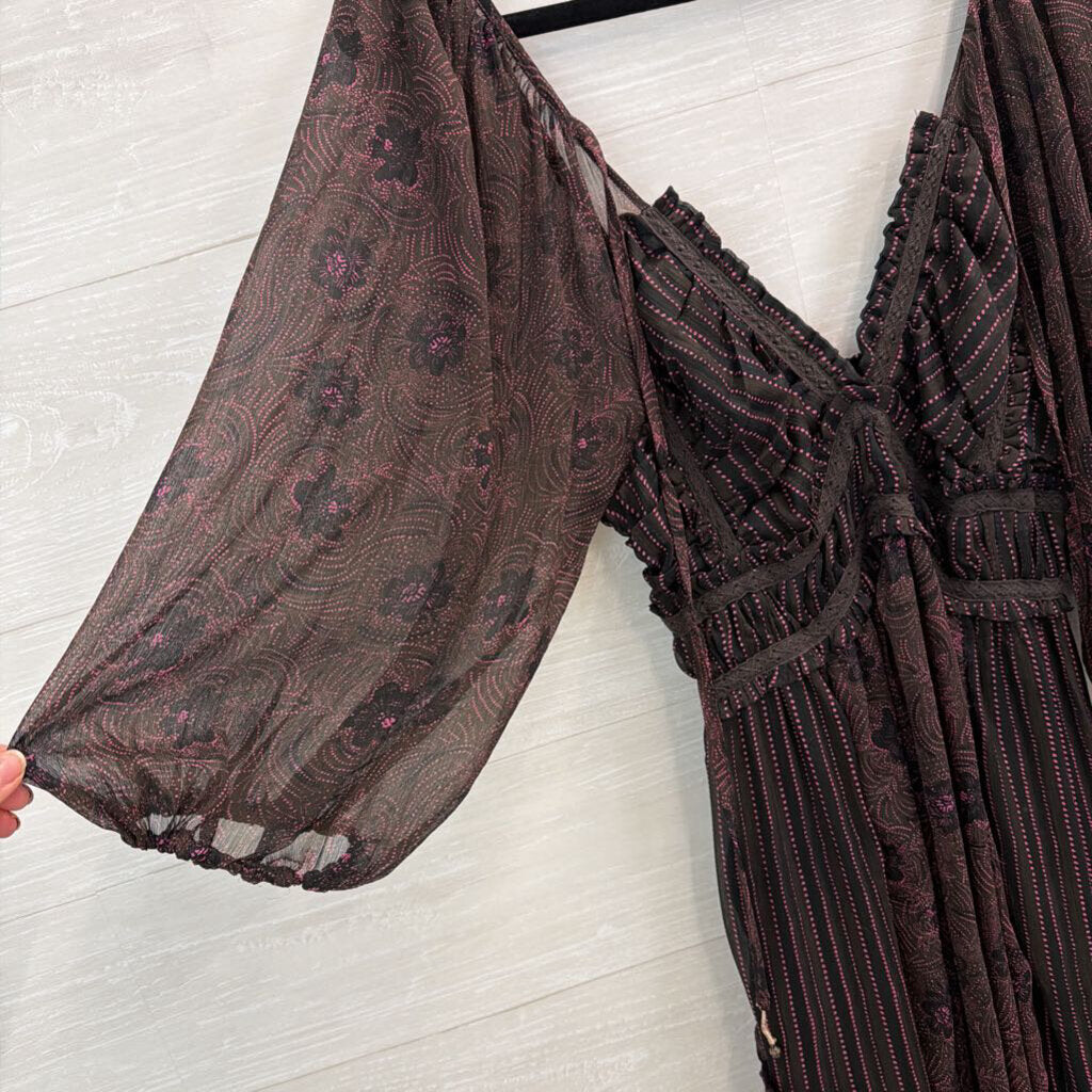 Free People You're A Jewel Printed Maxi Dress Medium