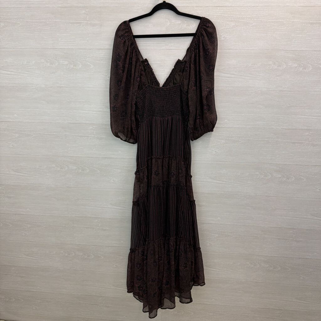 Free People You're A Jewel Printed Maxi Dress Medium